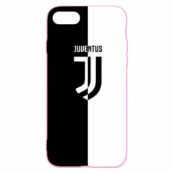 Чехол для iPhone SE 2020 Juventus black and white logo - PrintSalon