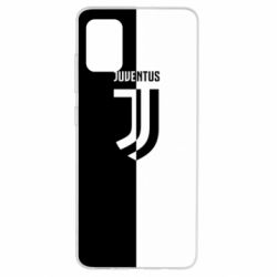Чехол для Samsung A51 Juventus black and white logo - PrintSalon