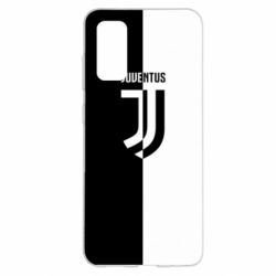 Чехол для Samsung S20 Juventus black and white logo - PrintSalon