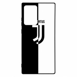 Чехол для Samsung Note 20 Ultra Juventus black and white logo - PrintSalon