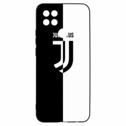 Чехол для Oppo A15s/A15 Juventus black and white logo - PrintSalon