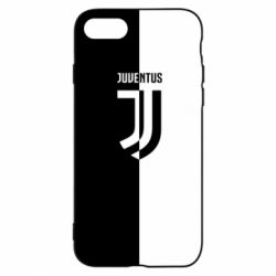 Чехол для iPhone 8 Juventus black and white logo - PrintSalon