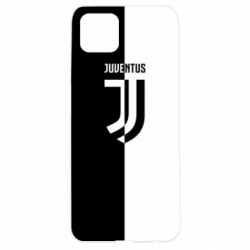 Чехол для Oppo A92s Juventus black and white logo - PrintSalon