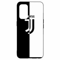 Чехол для Oppo Reno 5 4G Juventus black and white logo - PrintSalon