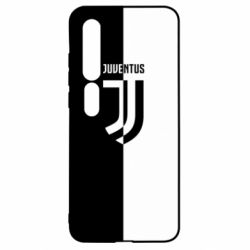 Чехол для Xiaomi Mi10/10 Pro Juventus black and white logo - PrintSalon