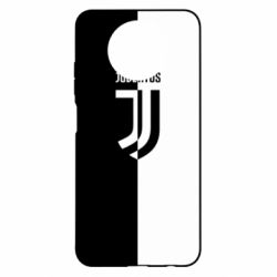 Чехол для Xiaomi Redmi Note 9 5G/Redmi Note 9T Juventus black and white logo - PrintSalon