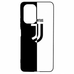 Чехол для Xiaomi Poco F3/K40 Juventus black and white logo - PrintSalon