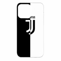 Чехол для iPhone 14 Pro Max Juventus black and white logo - PrintSalon