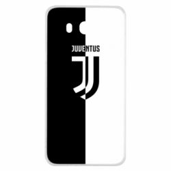 Чехол для Samsung J7 2016 Juventus black and white logo - PrintSalon
