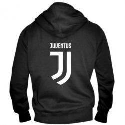 Чоловіче худі на блискавці Juventus Logo - PrintSalon