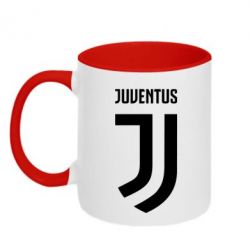 Чашка двокольорова Juventus Logo - PrintSalon