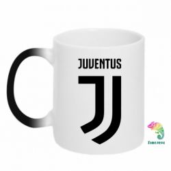 Чашка-хамелеон Juventus Logo - PrintSalon