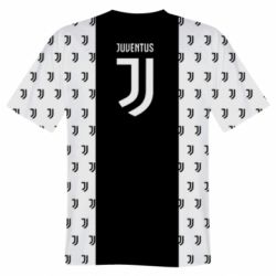 Мужская футболка 3D Juventus pattern-PrintSalon Мужская футболка 3D Juventus pattern