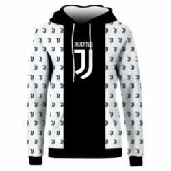 Жіноче 3D худі Juventus pattern