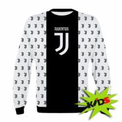 Детский 3D свитшот Juventus pattern - PrintSalon