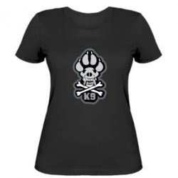 Женская футболка K-9 - PrintSalon