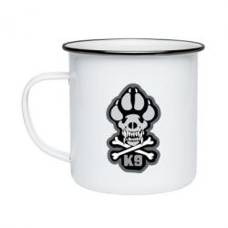 Кружка эмалированная K-9 - PrintSalon