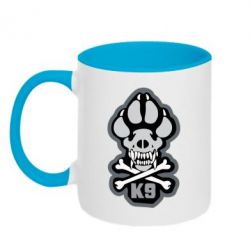 Чашка двухцветная 320ml K-9 - PrintSalon