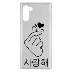 Чехол для Samsung Note 10 K-pop - PrintSalon