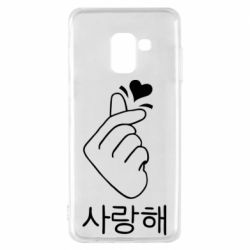 Чехол для Samsung A8 2018 K-pop - PrintSalon