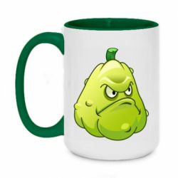 Чашка двокольорова велика Кабачок - PrintSalon