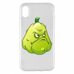 Чохол для iPhone X/Xs Кабачок - PrintSalon
