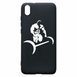 Чехол для Xiaomi Redmi 7A Качек и штанга - PrintSalon