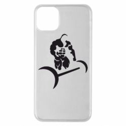 Чехол для iPhone 11 Pro Max Качек и штанга