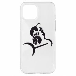 Чехол для iPhone 12 Pro Max Качек и штанга - PrintSalon