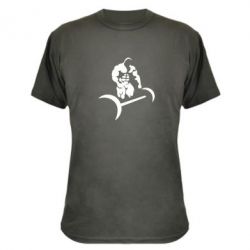 Камуфляжная футболка Качек и штанга - PrintSalon