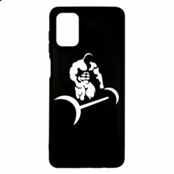 Чехол для Samsung M51 Качек и штанга - PrintSalon
