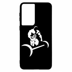 Чехол для Samsung S21 Качек и штанга - PrintSalon