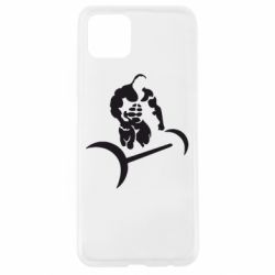 Чехол для Oppo A92s Качек и штанга - PrintSalon