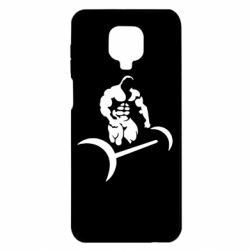 Чехол для Xiaomi Redmi Note 9S/9Pro/9Pro Max Качек и штанга - PrintSalon