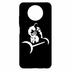 Чехол для Xiaomi Redmi Note 9 5G/Redmi Note 9T Качек и штанга - PrintSalon
