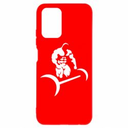 Чехол для Xiaomi Redmi Note 10 Качек и штанга - PrintSalon