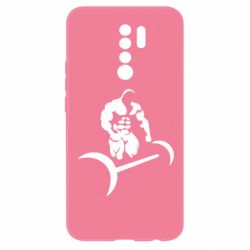 Чехол для Xiaomi Redmi 9 Качек и штанга