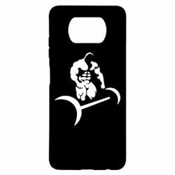Чехол для Xiaomi Poco X3 Качек и штанга - PrintSalon