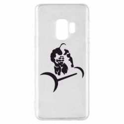 Чехол для Samsung S9 Качек и штанга - PrintSalon