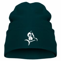 Дитяча шапка Качок і штанга-PrintSalon Дитяча шапка Качок і штанга