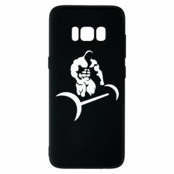 Чехол для Samsung S8 Качек и штанга - PrintSalon