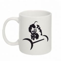 Чашка 320ml Качек и штанга - PrintSalon