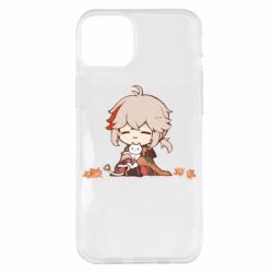 Чохол для iPhone 14 Plus Кадзуха з котом - PrintSalon