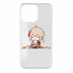 Чохол для iPhone 14 Pro Max Кадзуха з котом