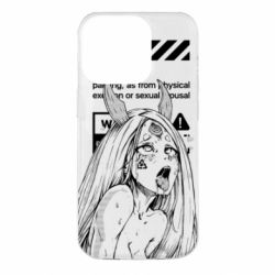 Чехол для iPhone 14 Pro Kaguya Ahegao - PrintSalon