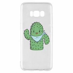Чехол для Samsung S8 Кактус - PrintSalon