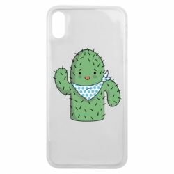 Чехол для iPhone Xs Max Кактус - PrintSalon