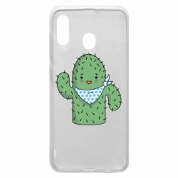 Чехол для Samsung A20 Кактус - PrintSalon