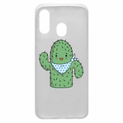 Чехол для Samsung A40 Кактус - PrintSalon