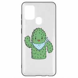 Чехол для Samsung A21s Кактус - PrintSalon